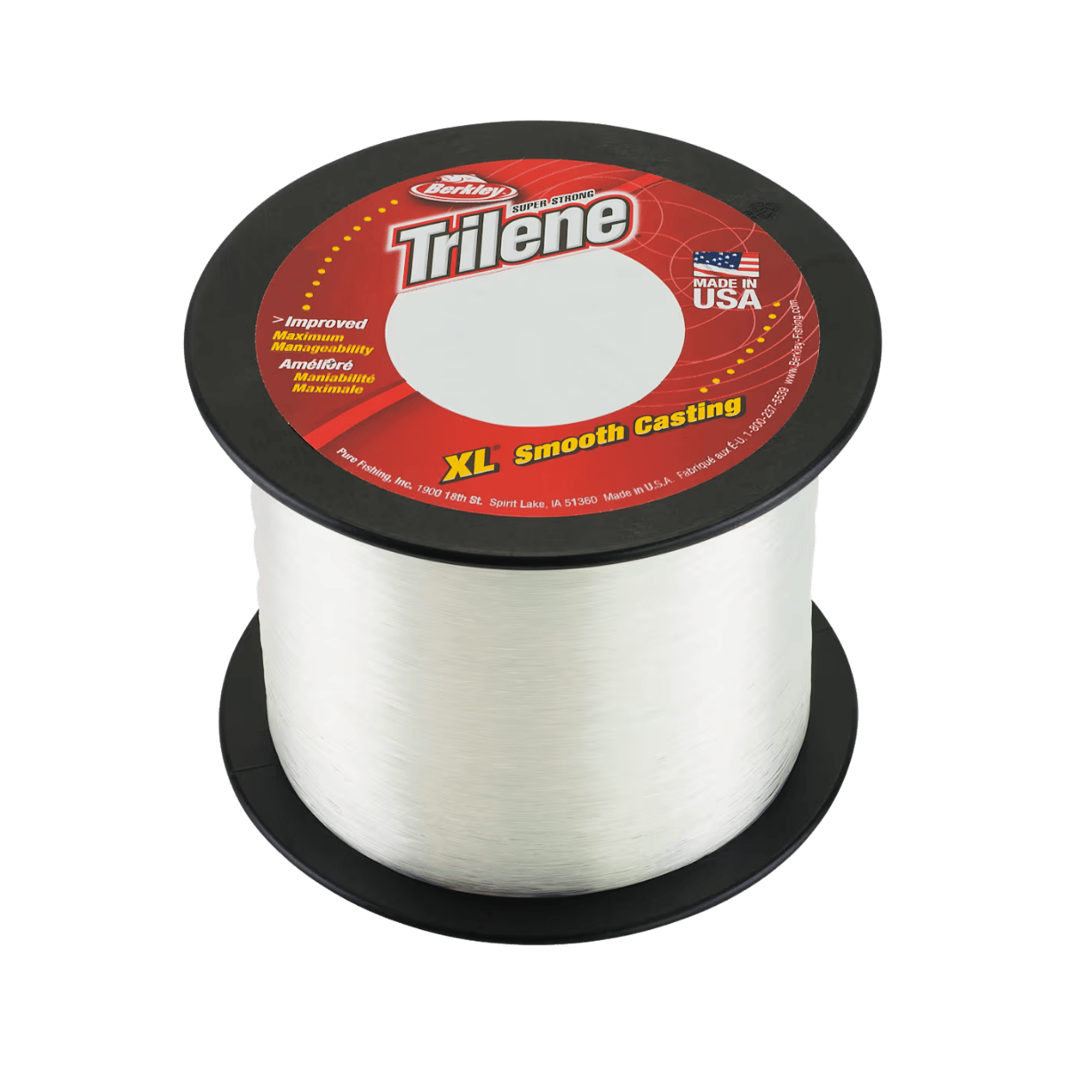 BERKLEY TRILENE XL BULK 3000YD 8LBS CLEAR