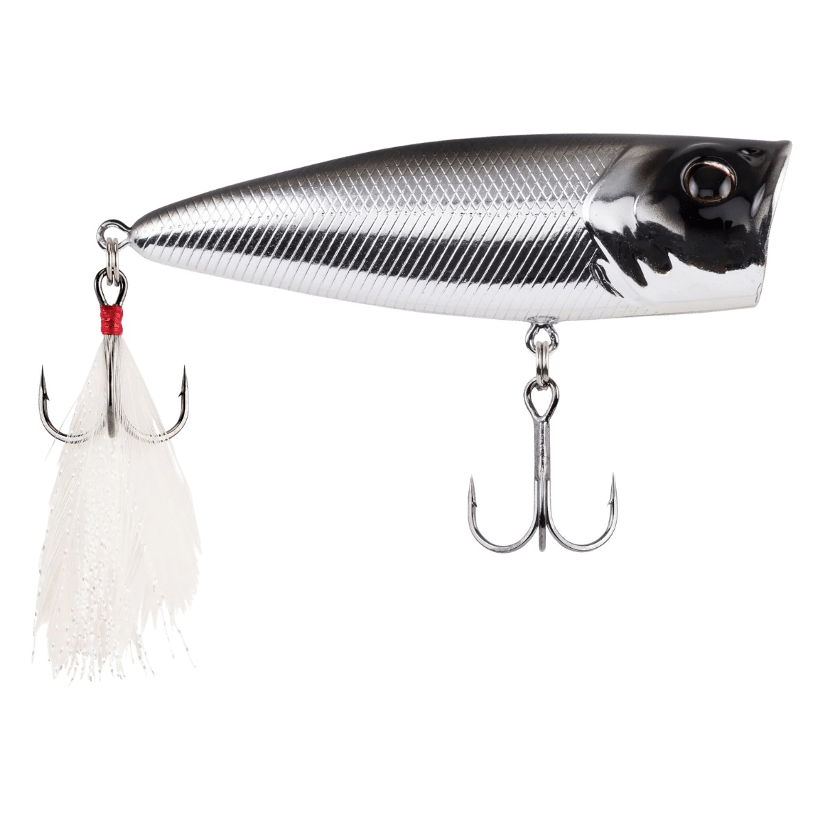 BERKLEY BULLET POP FISHING LURE 70MM - BLACK CHROME