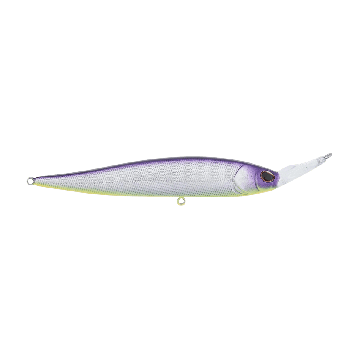 BERKLEY KREJ JERKBAIT 3.3 IN – REVERSE FALL HARD BAIT - PURPLE SLIME