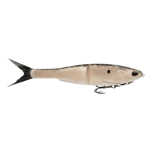 BERKLEY POWERBAIT NESSIE SOFT GLIDE BAIT – 9 IN SWIMBAIT LURE - BURNT BONE