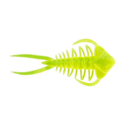 BERKLEY POWERBAIT TRILOBITE – 1.5 IN ULTRALIGHT SOFT BAIT - CHARTREUSE