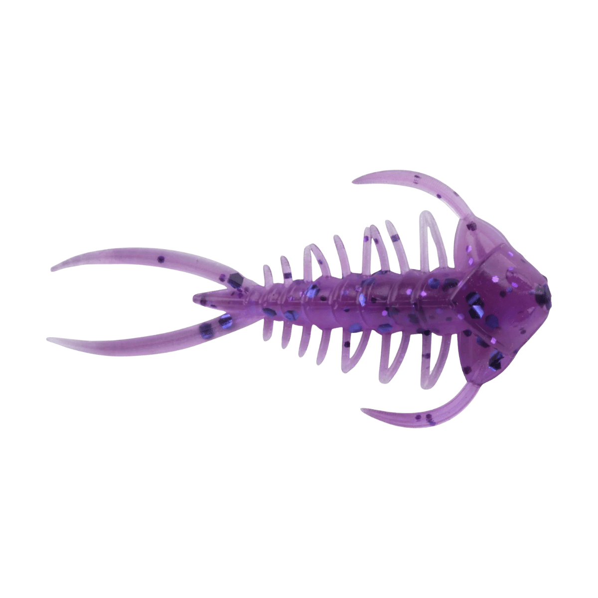 BERKLEY POWERBAIT TRILOBITE – 1.5 IN ULTRALIGHT SOFT BAIT - PURPLE RAIN