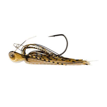 BERKLEY POWERBAIT SLOBBERKNOCKER JIG 1/2 OZ – TOUGH JIG - GOLDEN SHINER