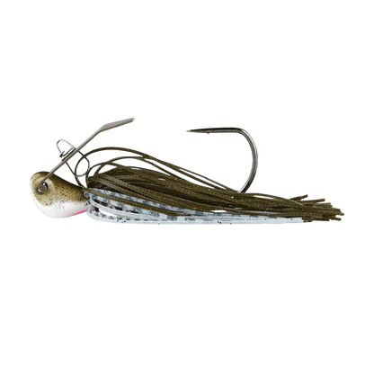 BERKLEY POWERBAIT SLOBBERKNOCKER JIG 1/2 OZ – TOUGH JIG - GREEN PUMPKIN SHAD
