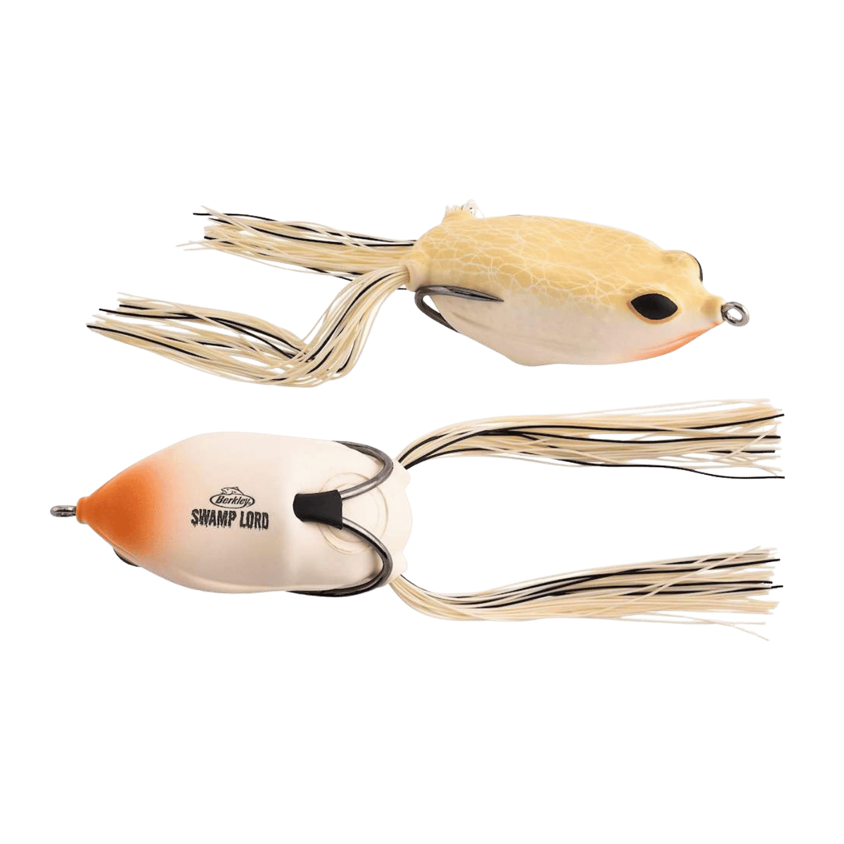 BERKLEY SWAMP LORD HOLLOW BODY FROG – TOPWATER FROG LURE - BONE