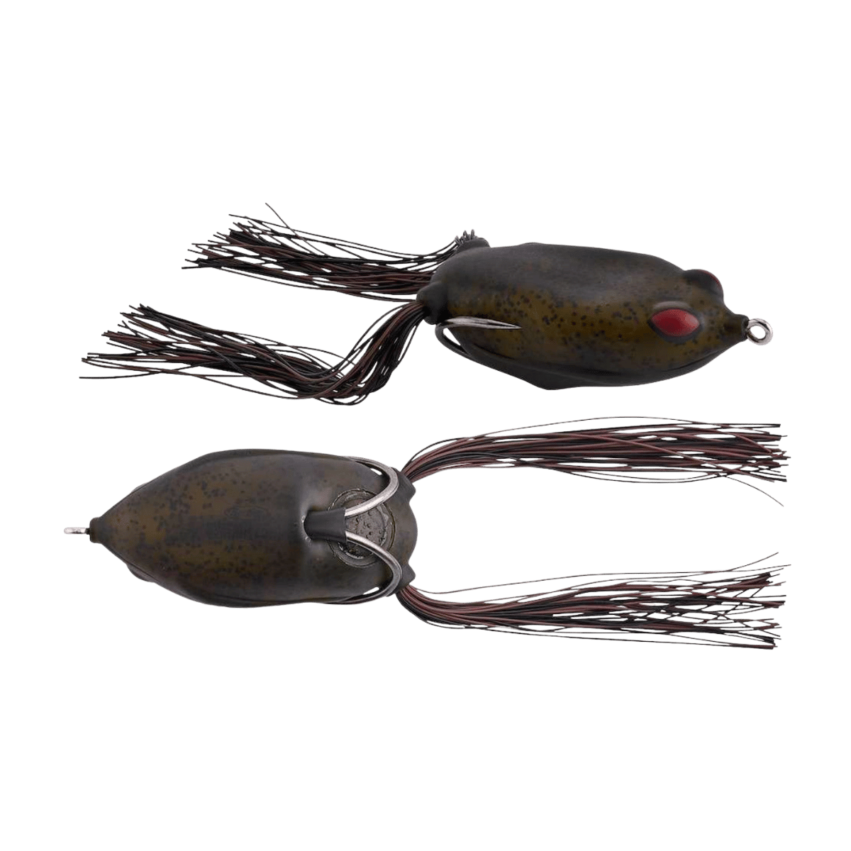 BERKLEY SWAMP LORD HOLLOW BODY FROG – TOPWATER FROG LURE - GREEN PUMPKIN