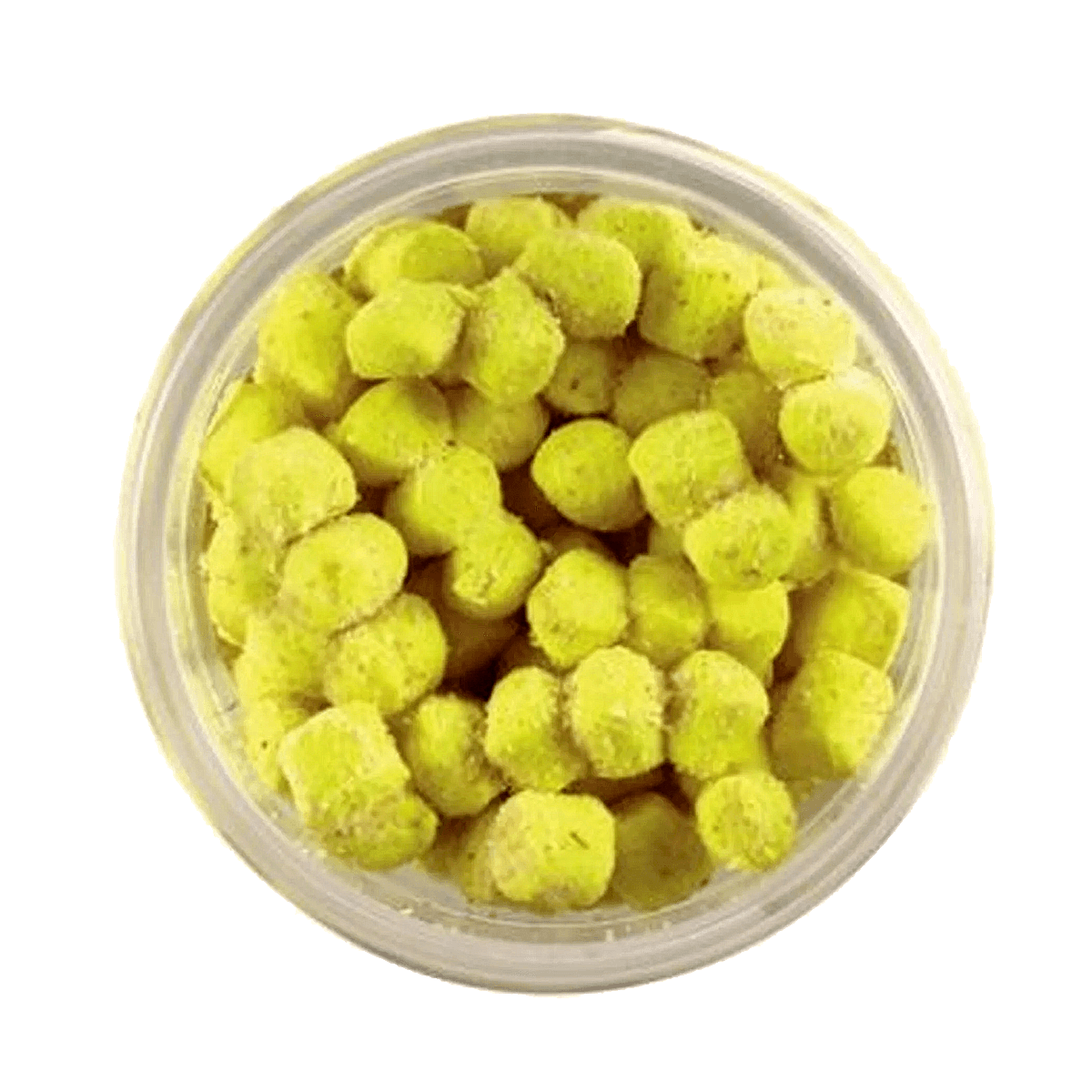 BERKLEY POWERBAIT CHROMA-GLOW CRAPPIE NIBBLES - GLOW YELLOW
