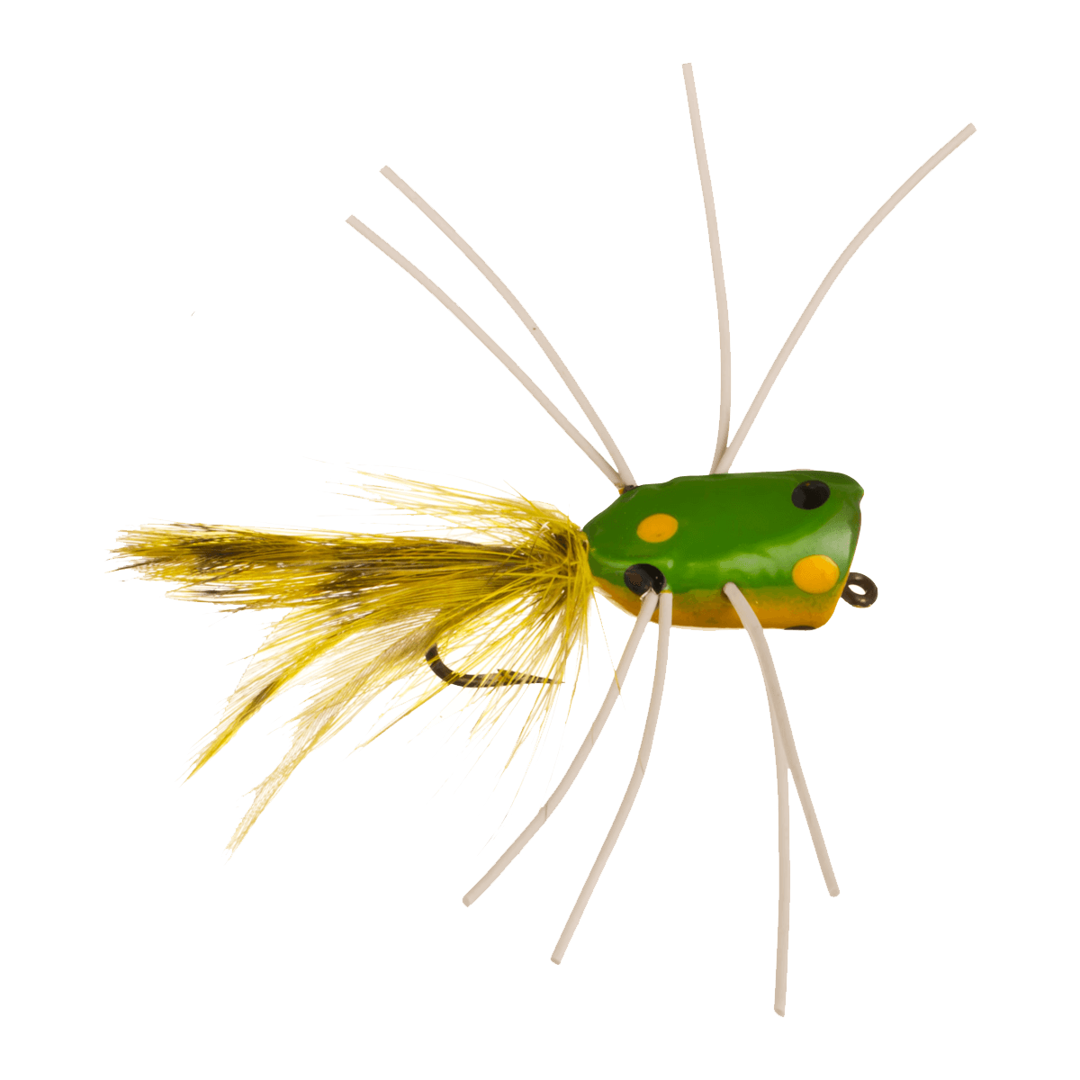 BETTS FRUGAL FROG FLY POPPER - SIZE 10 - FROG COLOR