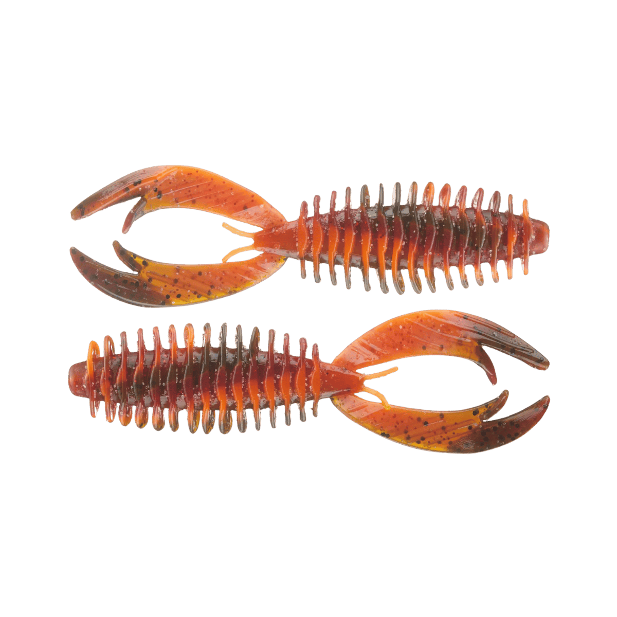 BIG BITE FIGHTING CRAW 8PK GREEN PUMPKIN FLAMETHROWER