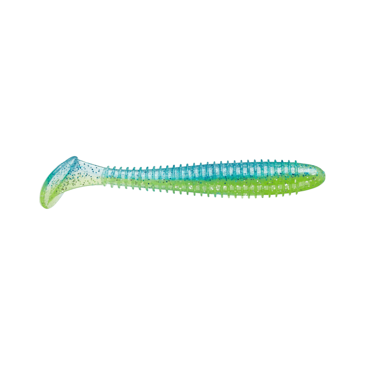 BIG BITE PRO SWIMMER 5PK ELECTRIC BLUE CHARTREUSEE
