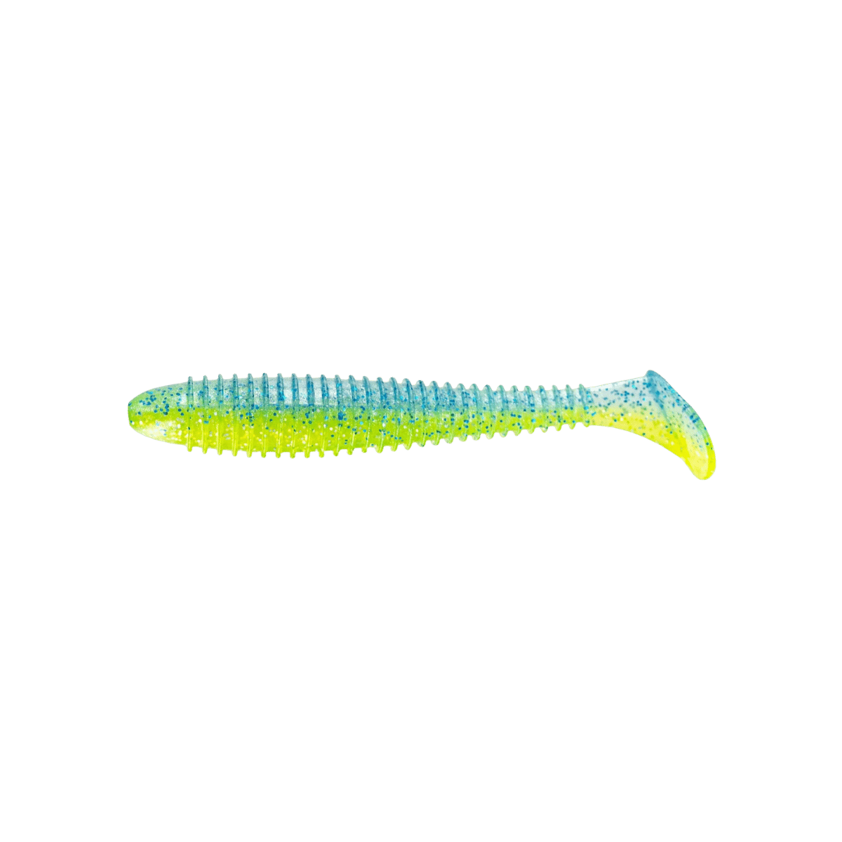 BIG BITE PRO SWIMMER 7PK ELECTRIC BLUE CHARTREUSE