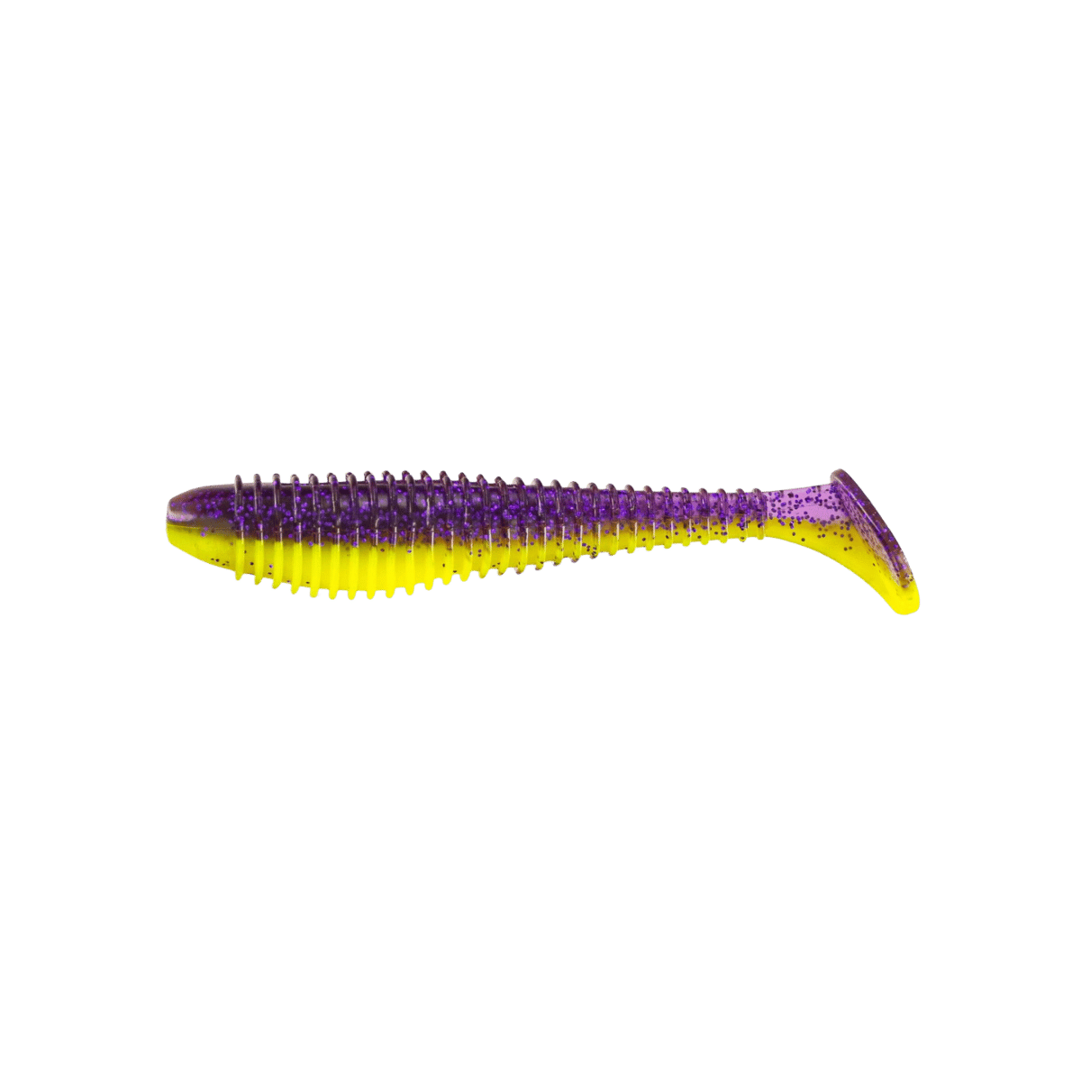 BIG BITE PRO SWIMMER 7PK PURPLE GLITTER