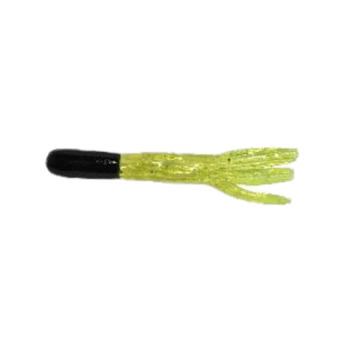 BIG BITE CRAPPIE TUBE 10PK BLACK CHARTREUSE SPARKLE