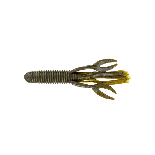 BIG BITE CRAW TUBE LURE 8PK - 4IN GREEN PUMPKIN