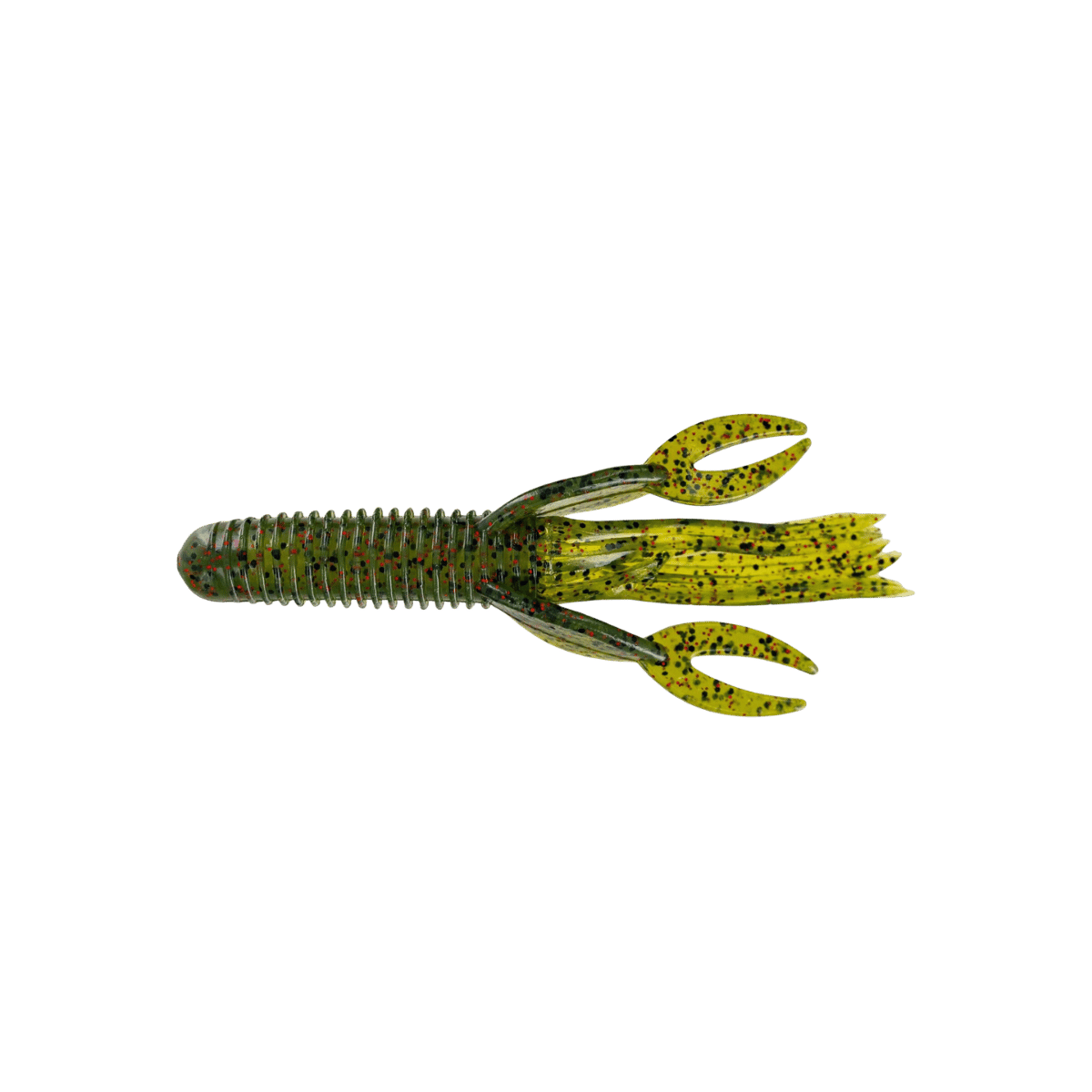 BIG BITE CRAW TUBE LURE 8PK - 4IN WATERMELLON FLECK
