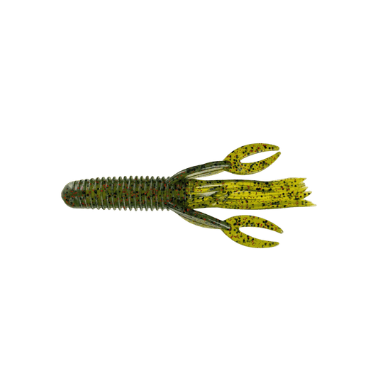 BIG BITE CRAW TUBE LURE 8PK - 4IN WATERMELLON FLECK
