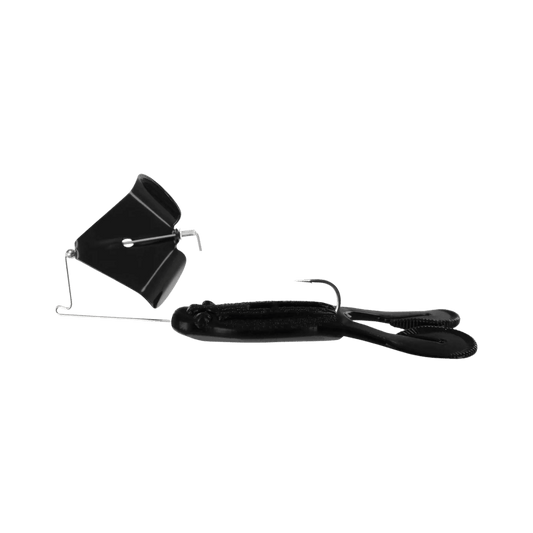BIG BITE SKIPPING TOAD BUZZBAIT 3/8OZ BLACK