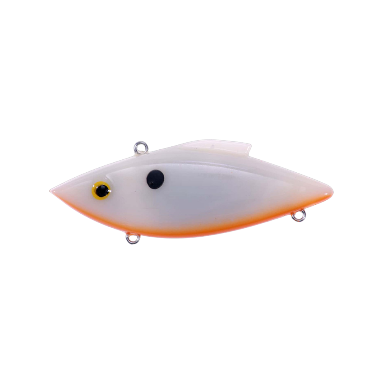 BILL LEWIS FISHING MINI TRAP BONE ORANGE BELLY