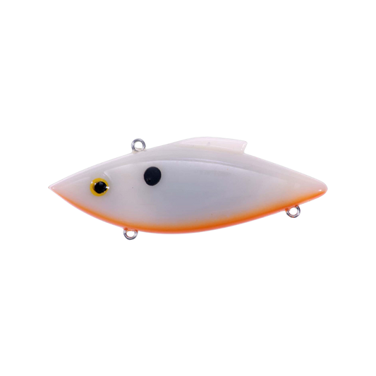 BILL LEWIS FISHING MINI TRAP BONE ORANGE BELLY