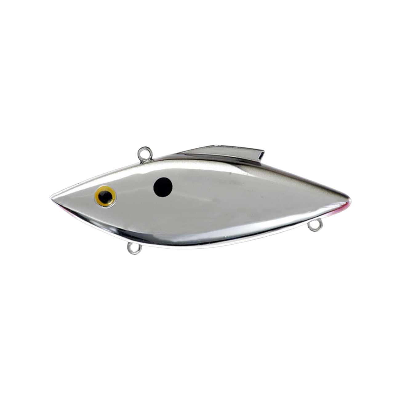BILL LEWIS FISHING MINI TRAP CHROME BLACK BACK