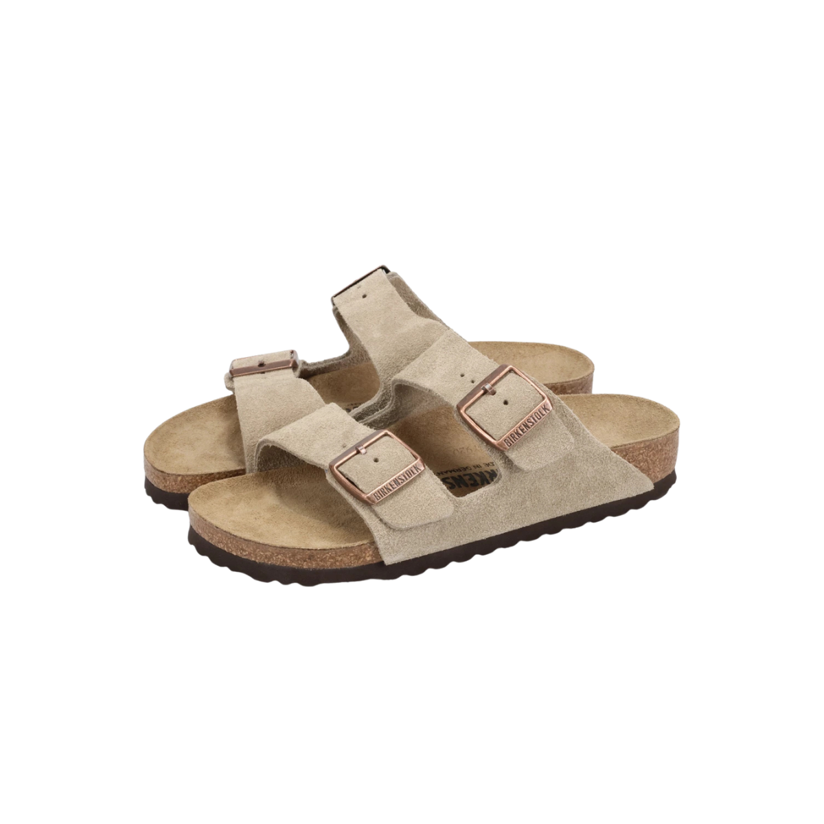 BIRKENSTOCK ARIZONA SUEDE NARROW TAUPE
