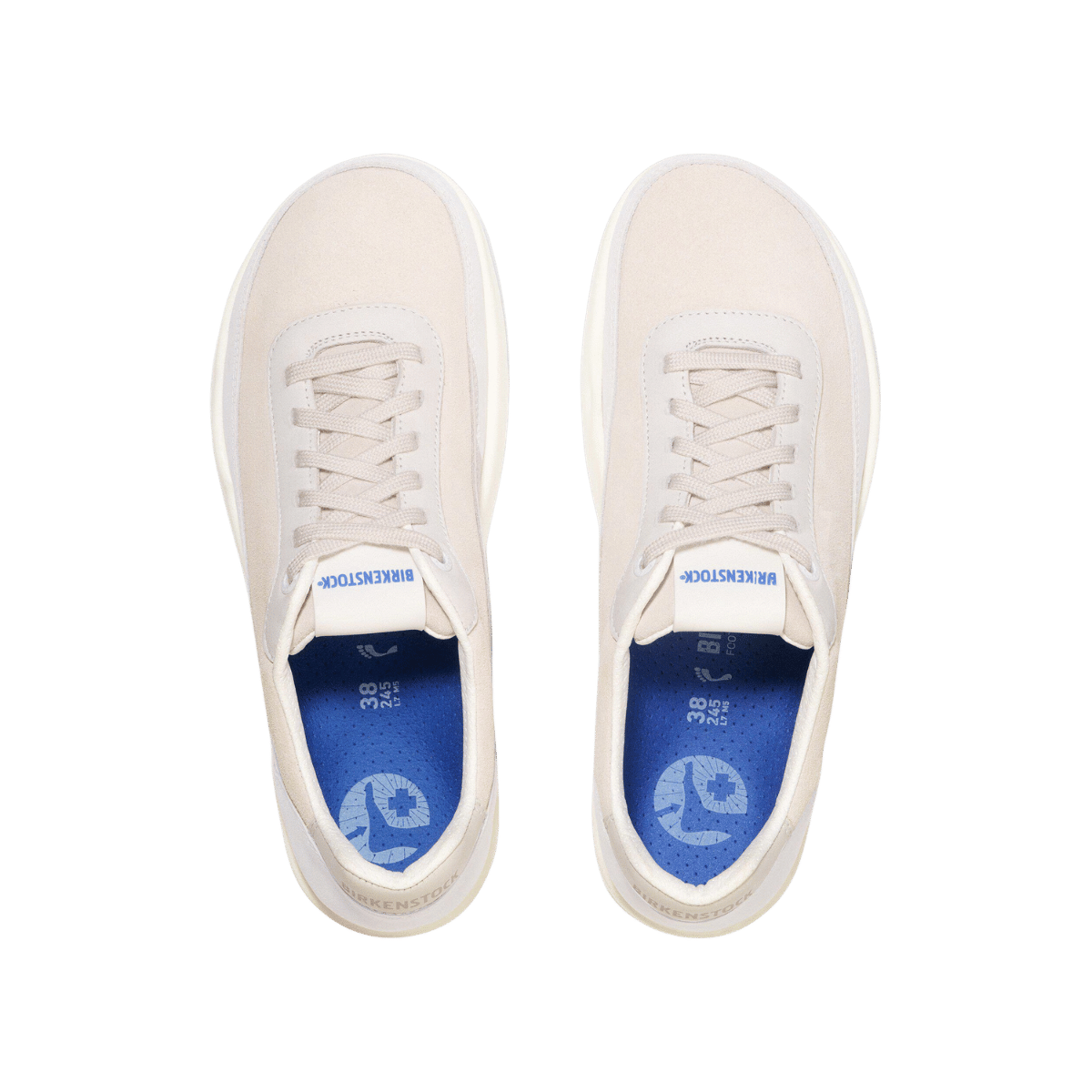 BIRKENSTOCK HONNEF CITY MIXED LTHR NAR TOP VIEW