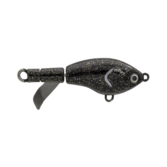 STRIKE KING BITSY CHICKIN TOPWATER - 2-1/2IN BLACK LAB
