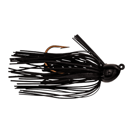 STRIKE KING BITSY BUG JIG 1/4 OZ BLACK