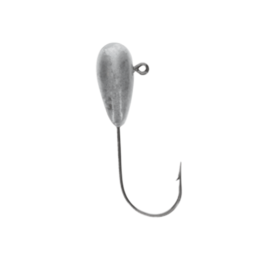 STRIKE KING BITSY CRACKIN' TUBE JIG HEAD UNPAINTED - 1/4