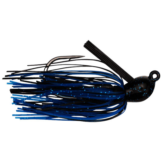 STRIKE KING BITSY FLIP JIG BLACK/BLUE 3/8 OZ