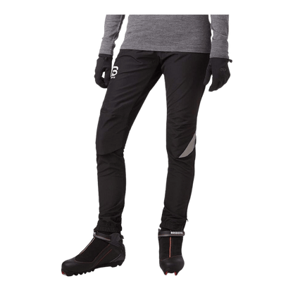 BJORN DAEHLIE WOMEN'S PANTS WINNER 3.0 - BLACK - FRONT VIEW