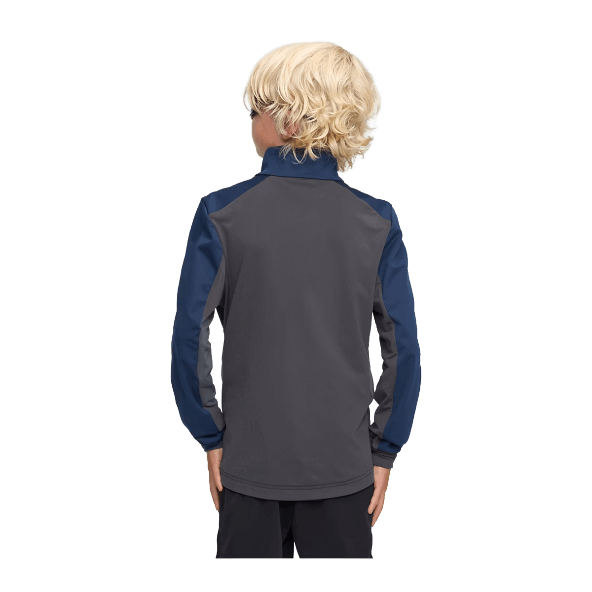 BJORN DAEHLIE JACKET MOBILITY JUNIOR'S - NAVY - BACK VIEW
