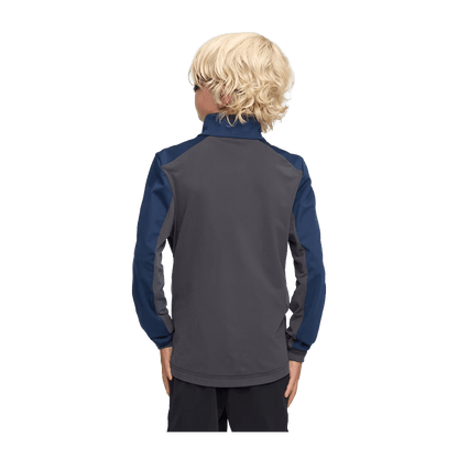 BJORN DAEHLIE JACKET MOBILITY JUNIOR'S - NAVY - BACK VIEW