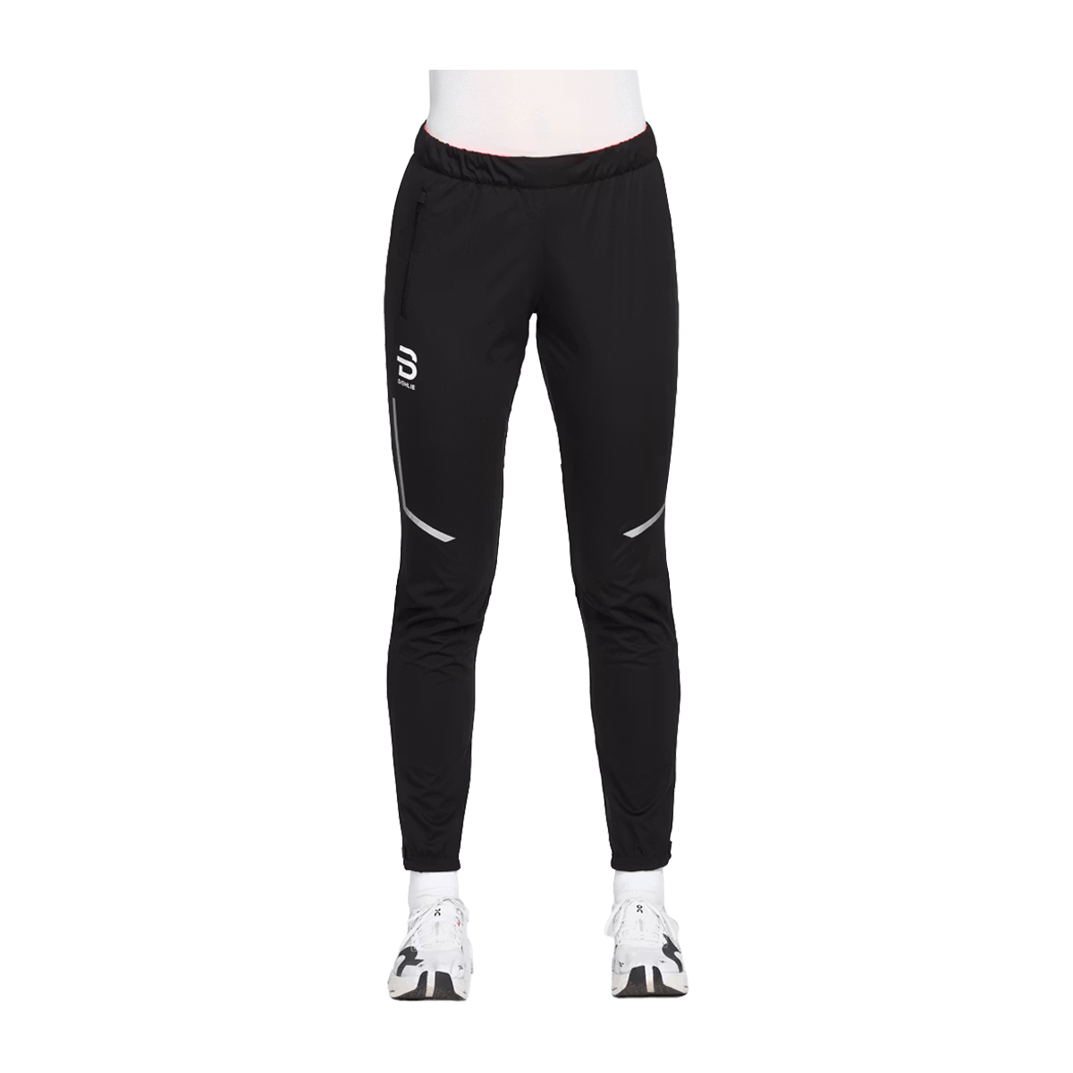 BJORN DAEHLIE PANTS PRO 2.0 WOMEN'S - BLACK - FRONT VIEW