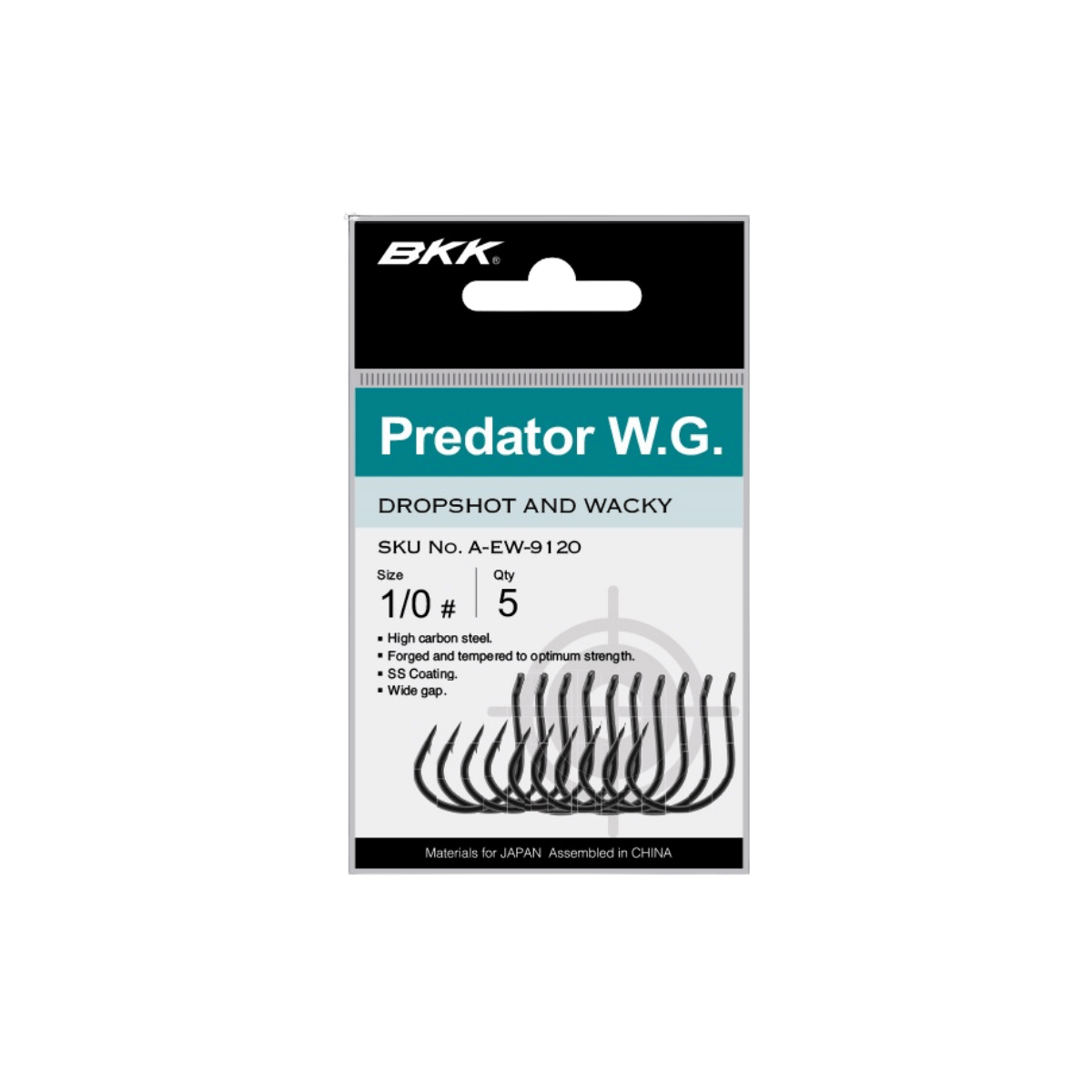 BKK TACKLE PREDATOR W.G. DROPSHOT/WACKY IMAGE