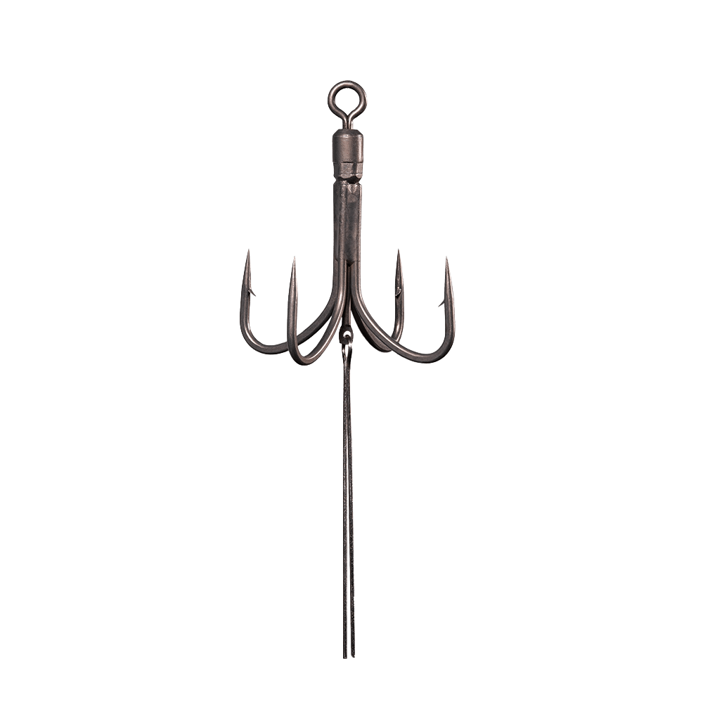 BKK TACKLE HYPERLATCH QUAD URCHIN HOOK