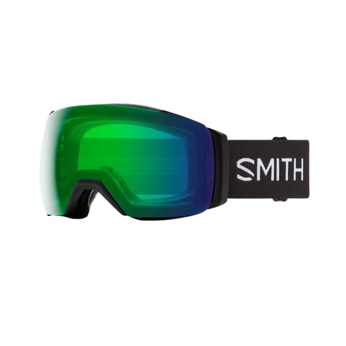 SMITH IO MAG XL GOGGLE, BLACK, CP, ED, GREEN MIRROR