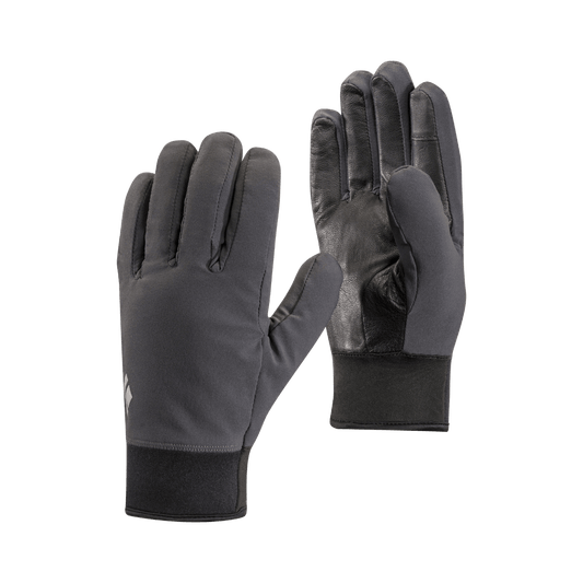 BLACK DIAMOND MW SOFTSHELL GLOVES SMOKE