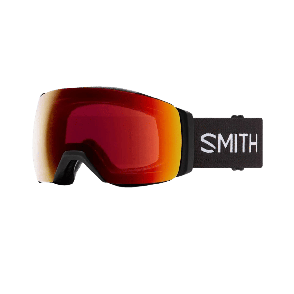 SMITH IO MAG XL GOGGLE, BLACK, SUN RED MIRROR