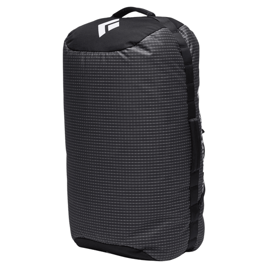 BLACK DIAMOND STONEHAULER 120L DUFFEL -BLACK - FRONT VIEW