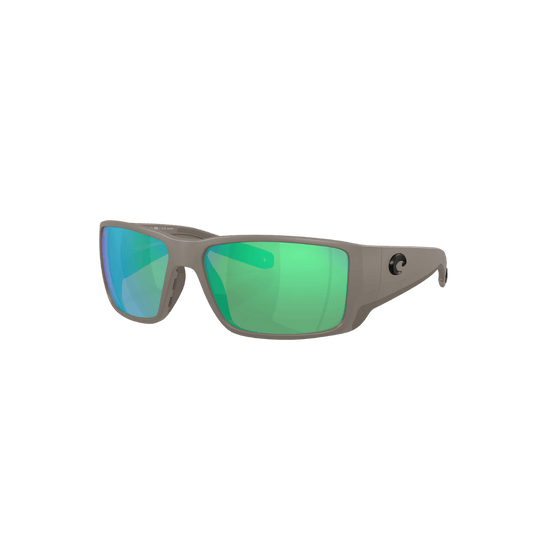 COSTA DEL MAR BLACKFIN PRO SUNGLASSES - GREEN MIRROR 580G - MATTE OLIVE SHALE