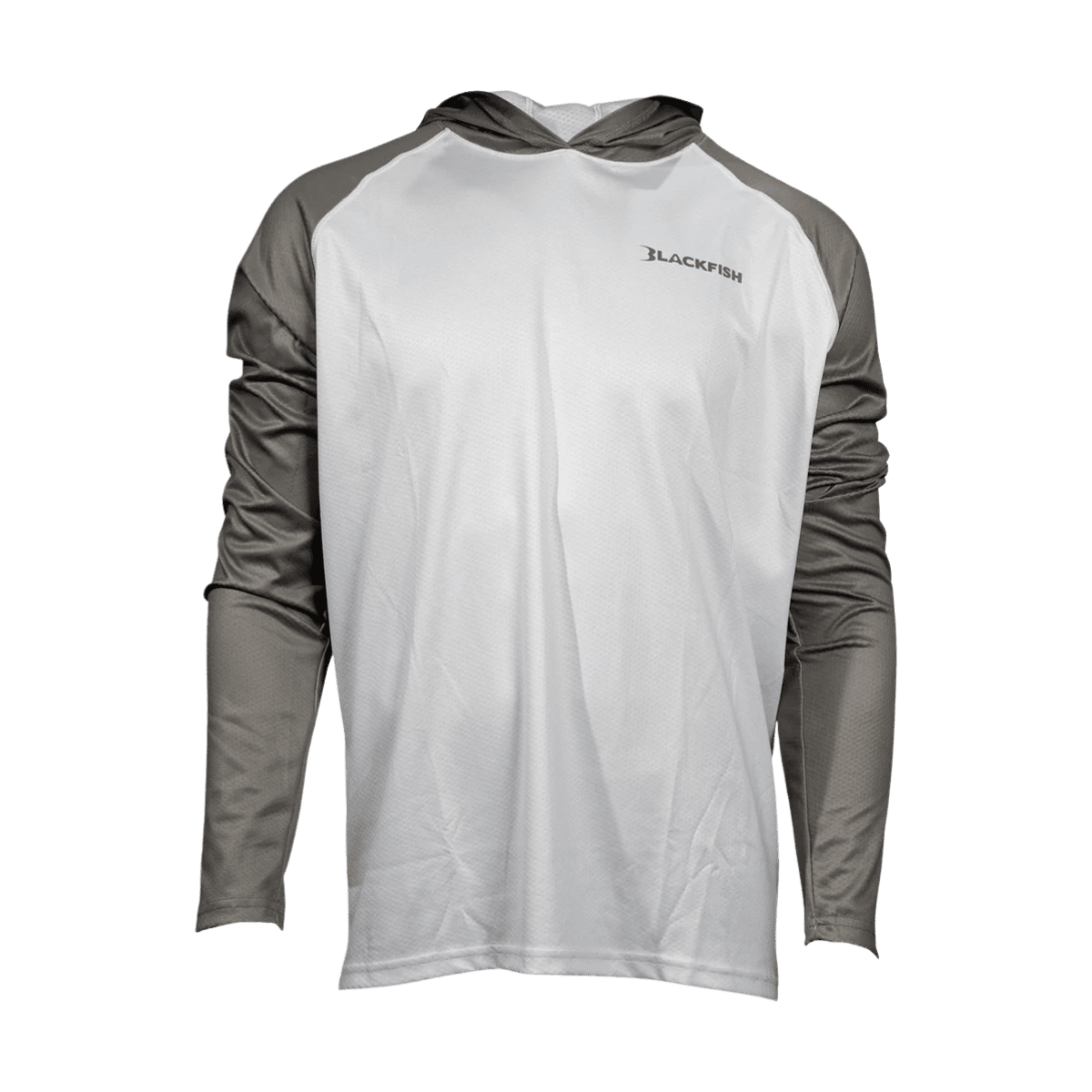 BLACKFISH GUIDE HOODIE - PENNANT GREY - FRONT VIEW