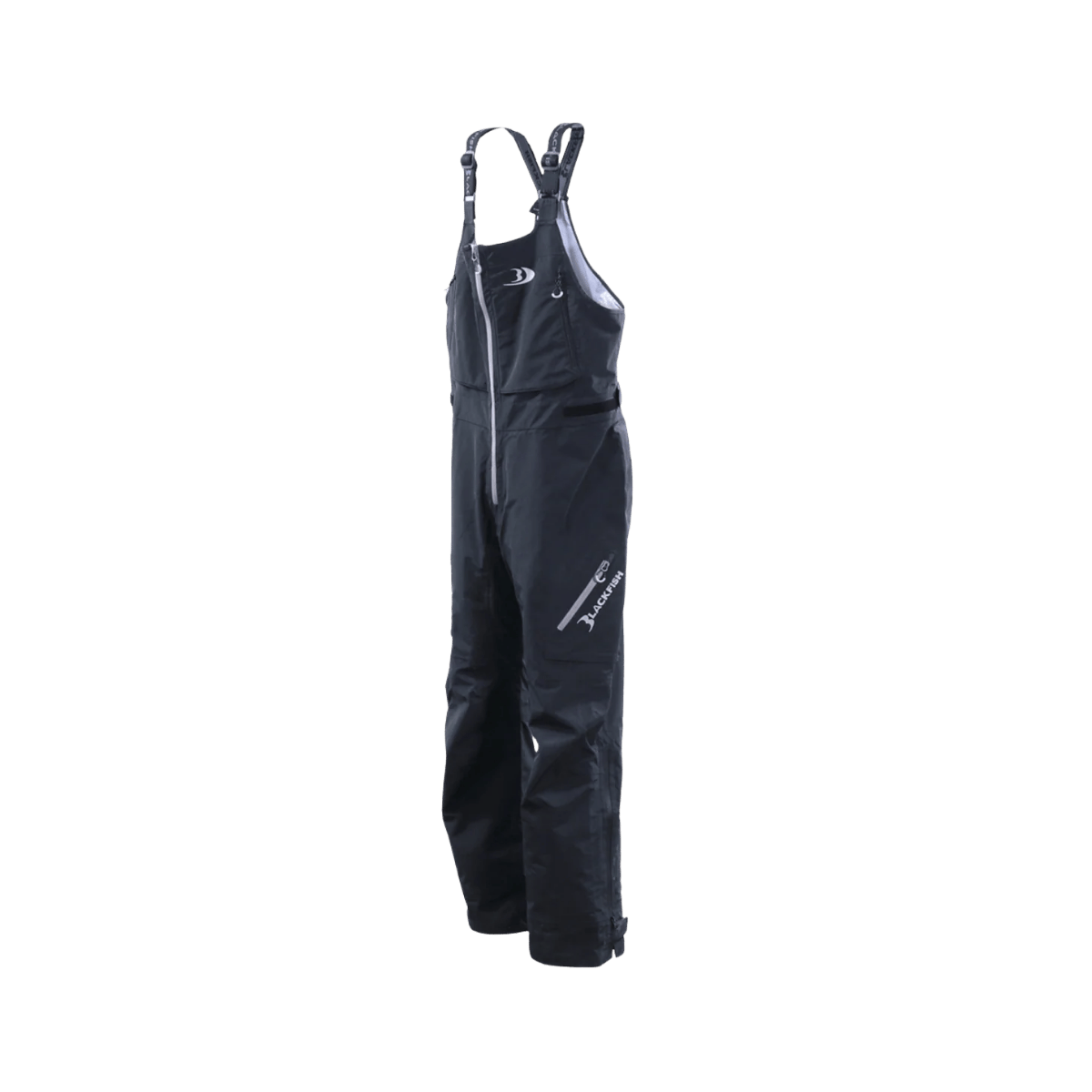 BLACKFISH TORRENT RAIN BIB - BLACK - RIGHT SIDE VIEW