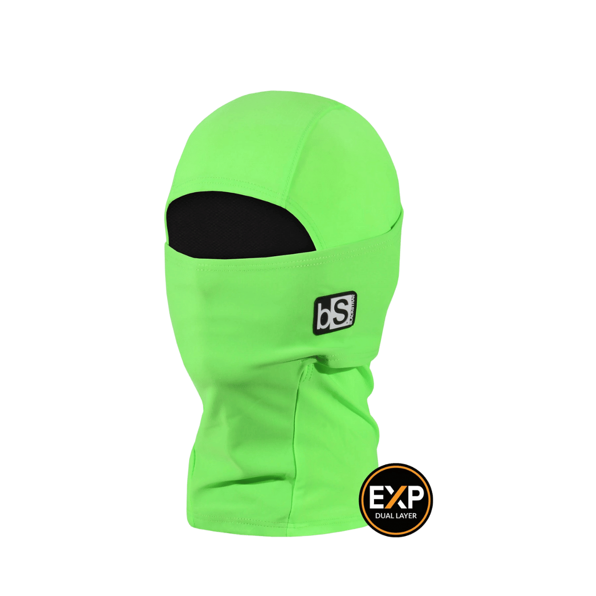 BLACKSTRAP KIDS' EXPEDITION HOOD - BRIGHT GREEN - FRONT VIEW