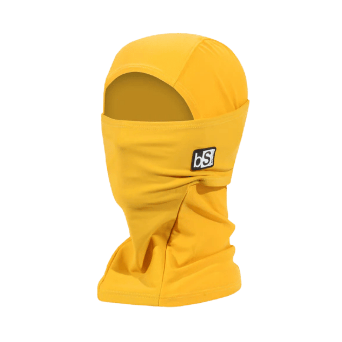 BLACKSTRAP THE HOOD FACEMASK - MUSTARD - FRONT VIEW