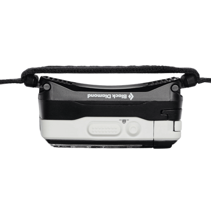 BLACK DIAMOND DISTANCE LT 1100 HEADLAMP - BLACK ALLOY_SIDE ANGLE
