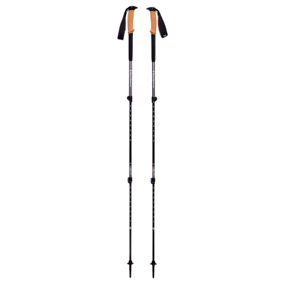 BLACK DIAMOND TRAIL CORK TREKKING POLES - GRANITE - LONGER VIEW