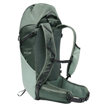 BLACK DIAMOND TRAIL VISTA 28 BACKPACK_LAURELGREEN_BACKANGLE