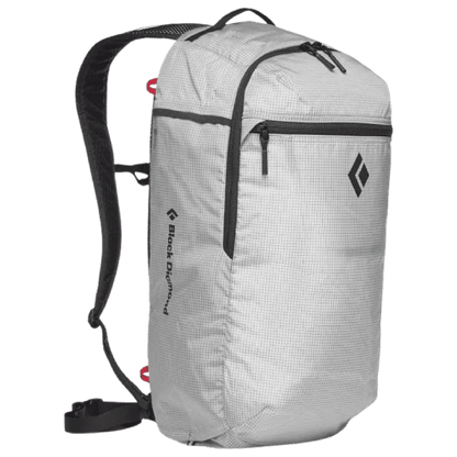 BLACK DIAMOND TRAIL ZIP 18L BACKPACK - BDFLASH POCKET - ALLOY
