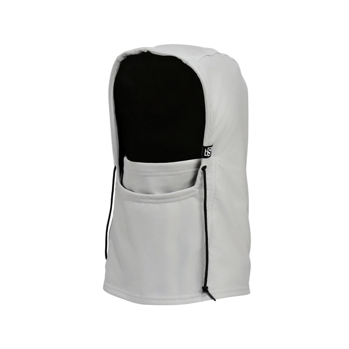 BLACK STRAP CAMBER HOOD BALACLAVA SOLID TONE - ASH